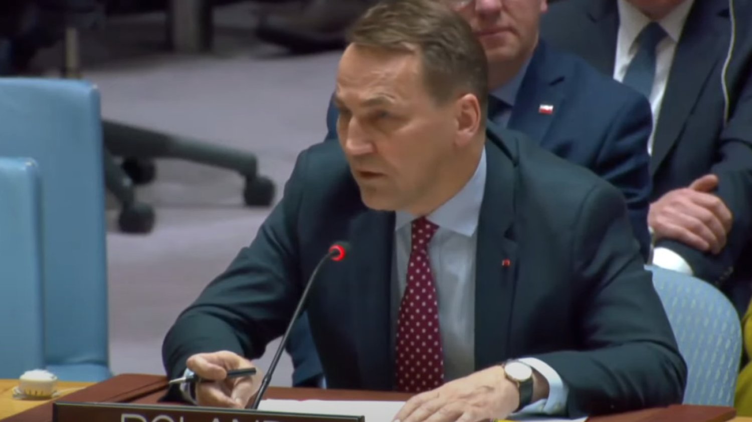 Politycy i dziennikarze reagują na przemówienie Radosława Sikorskiego w ONZ