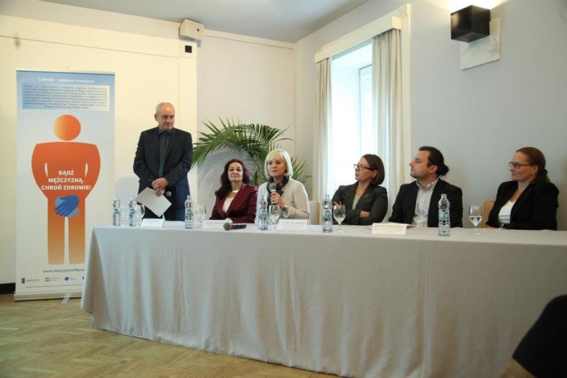 Konferencja–podsumowanie kampanii "Bądź mężczyzną, chroń zdrowie"