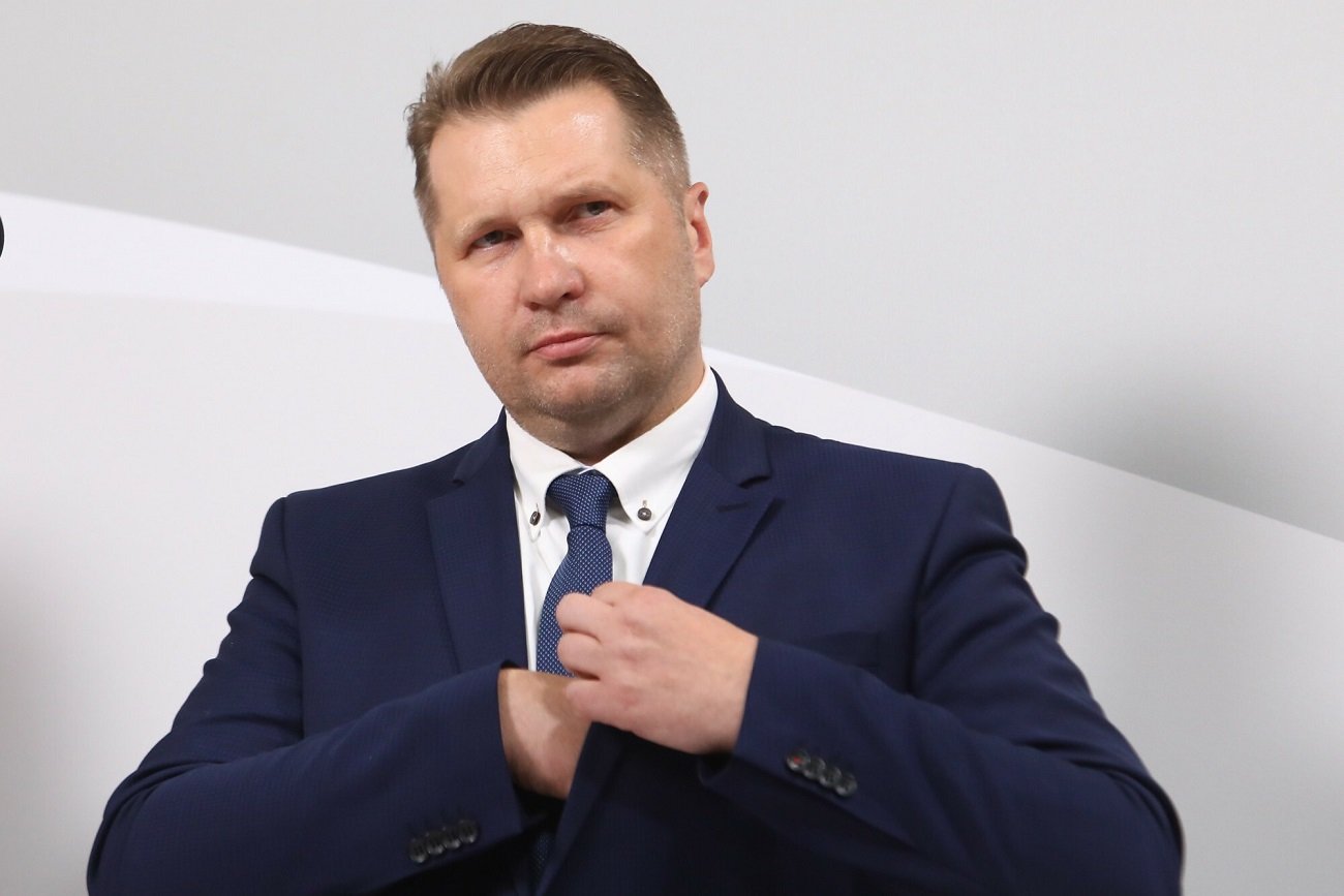 Działacz młodzieżowej rady przy MEiN wsparł protest uderzający w Przemysława Czarnka.