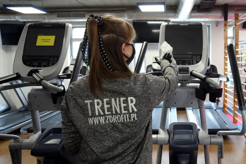 Kluby fitness są gotowe na przyjęcie klientów.