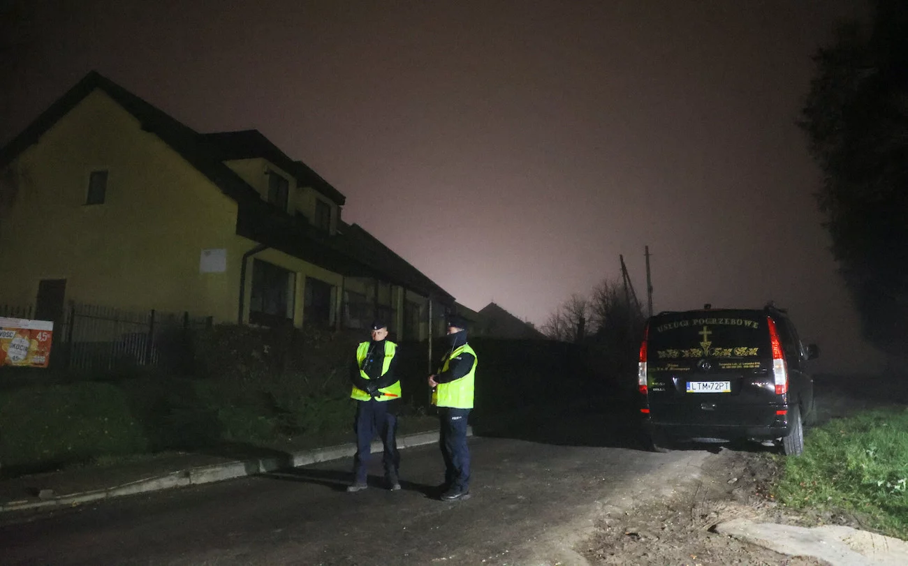Jest nowe nagranie z miejsca wybuchu w Przewodowie.