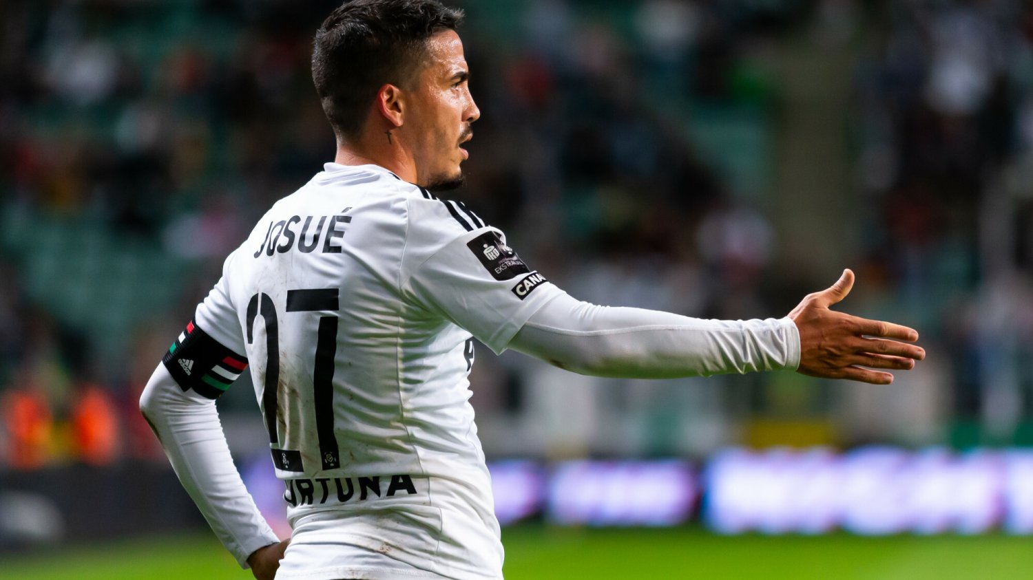 Josue strzelił w sobotę trzy gole i dał zwycięstwo Legii nad Jagiellonią w Białymstoku