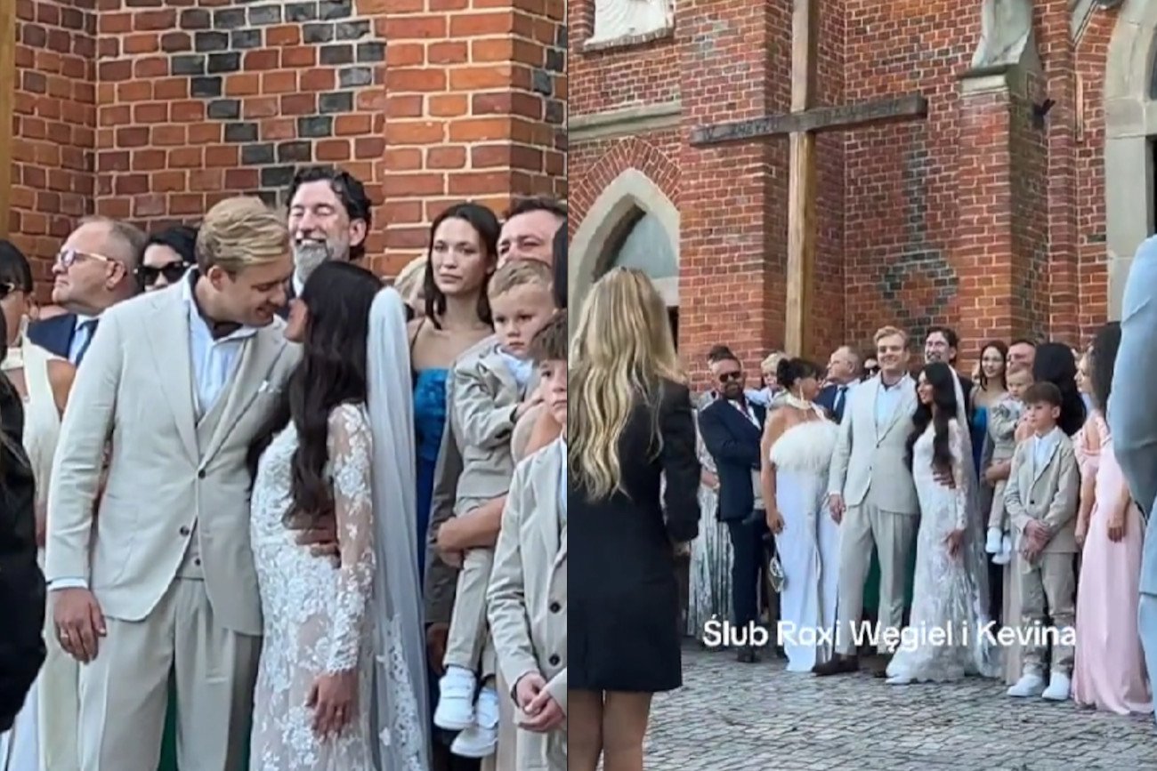 Roxie Węgiel i Kevin Mglej wzięli ślub.
