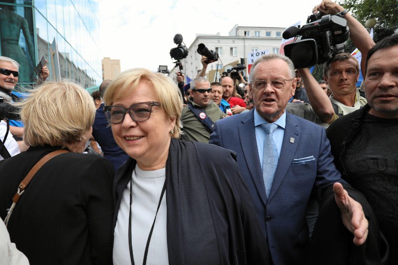 Małgorzata Gersdorf miała w najbliższych dniach iść na urlop, ale zmieniła swoje plany.