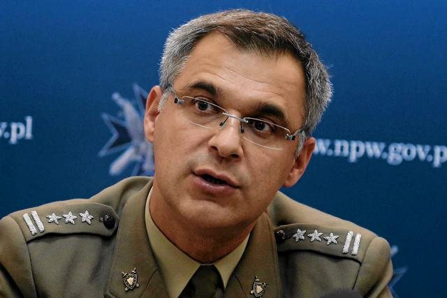 Płk Ireneusz Szeląg poinformował, że w próbkach nie odnaleziono materiałów wybuchowych