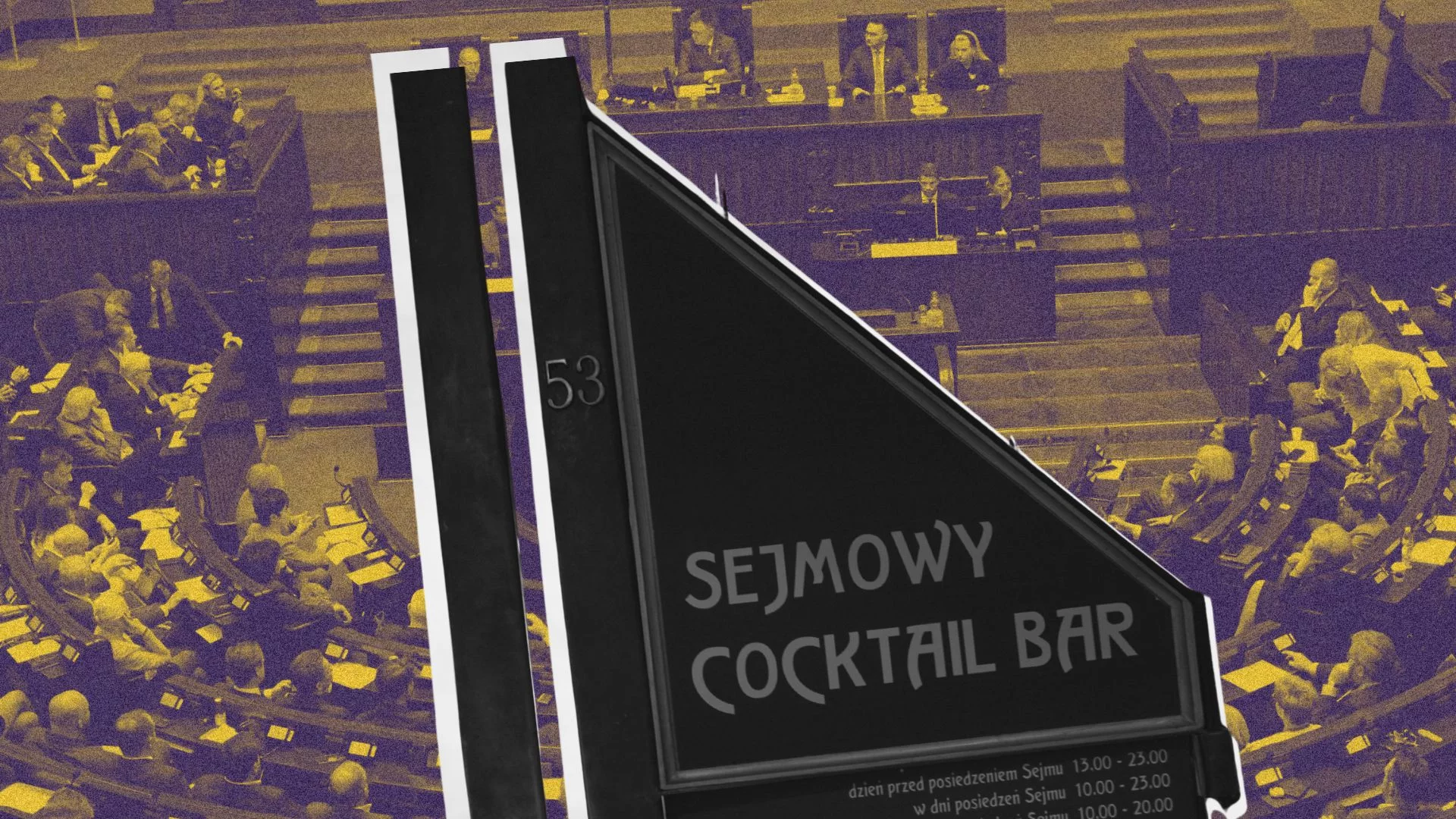 A jednak jest reakcja na ostatnie ekscesy w Sejmie. Słynny bar tylko dla wybranych