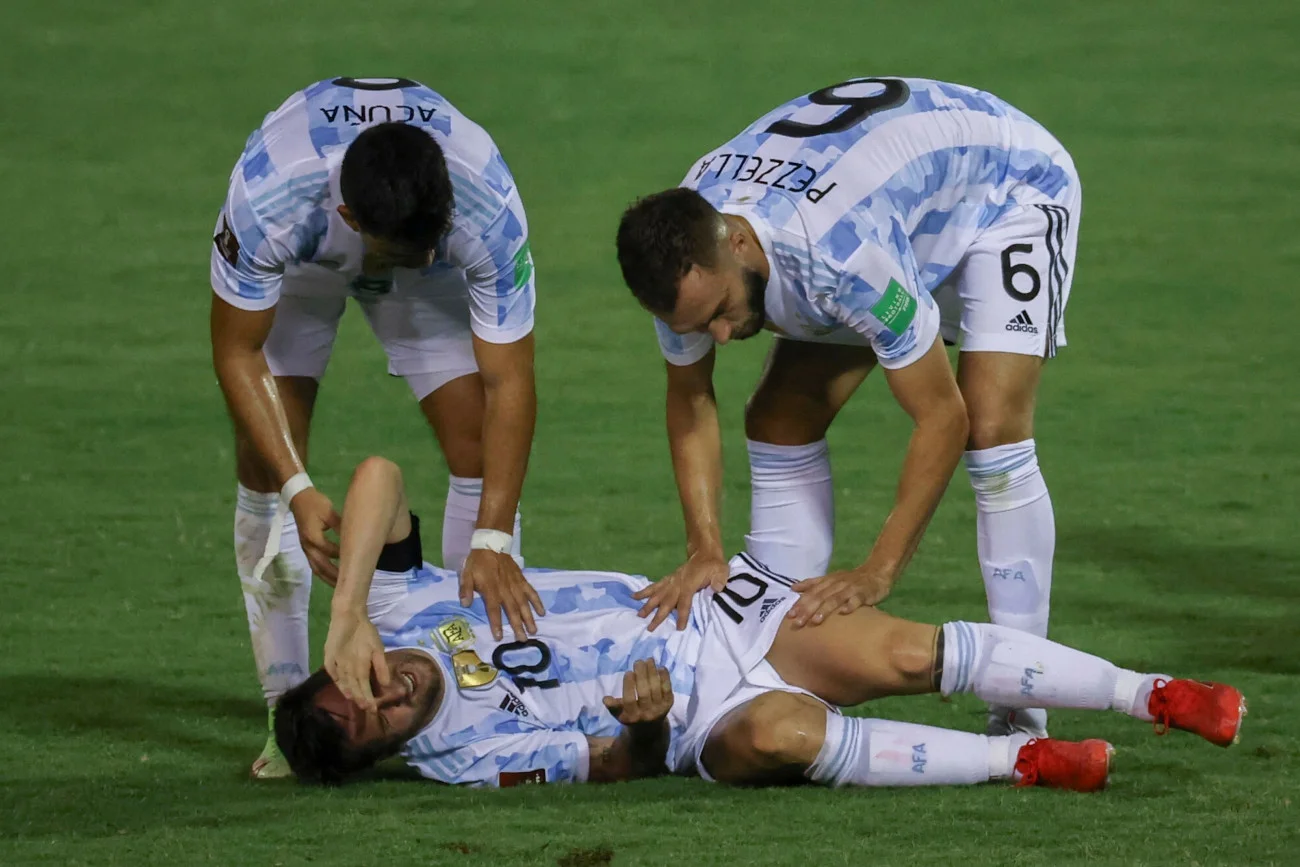 Lionel Messi po raz kolejny został obiektem polowania na nogi przez rywala, tym razem w meczu reprezentacyjnym.