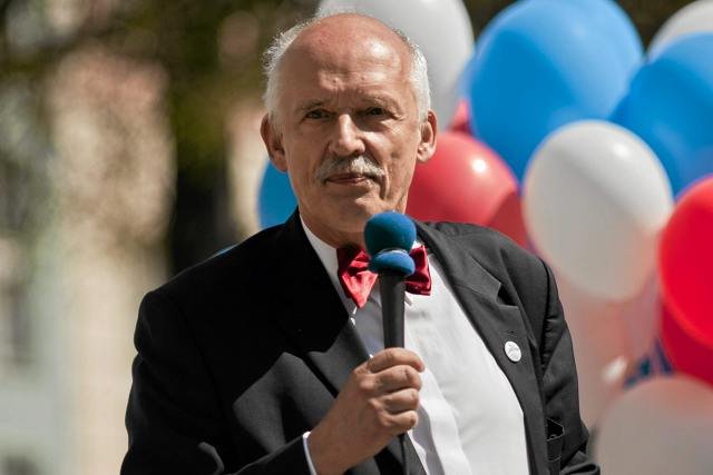 Janusz Korwin-Mikke znów będzie się ubiegał o stanowisko prezydenta Warszawy