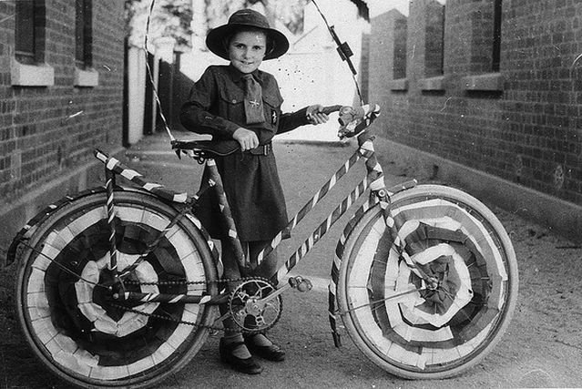 Rowerzyści, XIX wiek