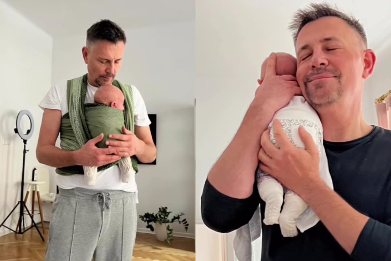 Krzysztof Ibisz wrzucił rozczulający filmik z synkiem. "Idealny tatuś"