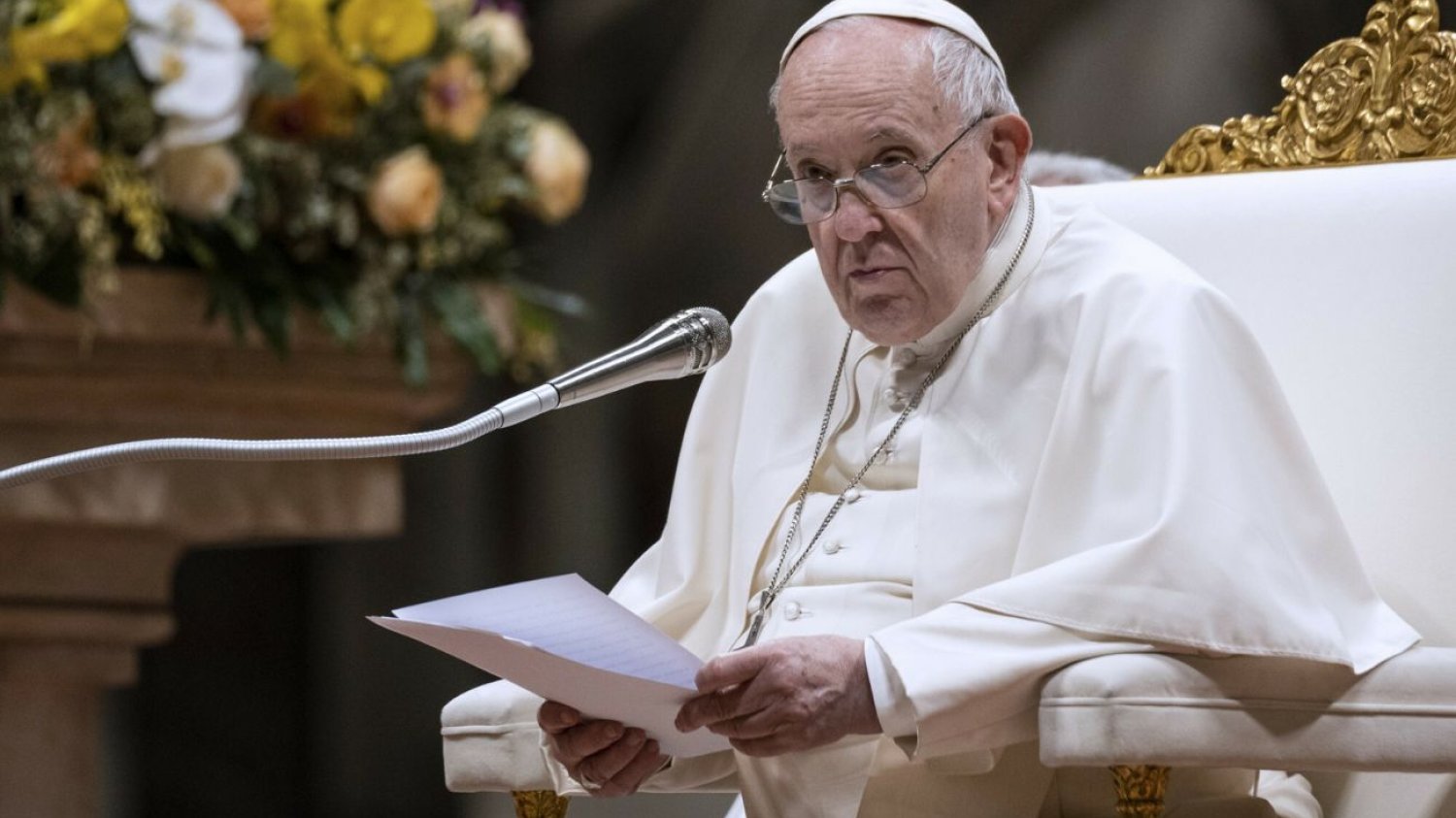 Papież Franciszek.