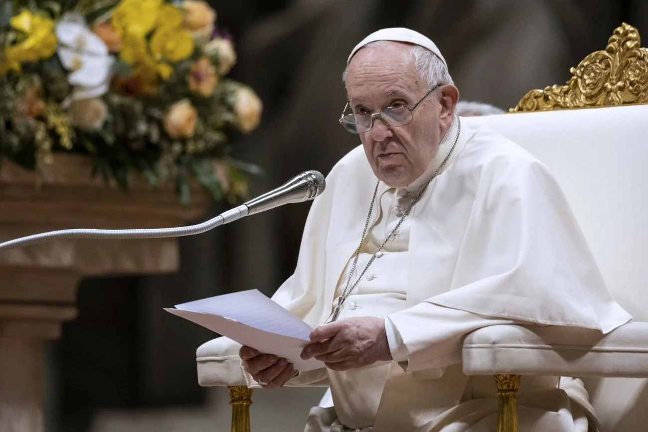 Papież Franciszek.