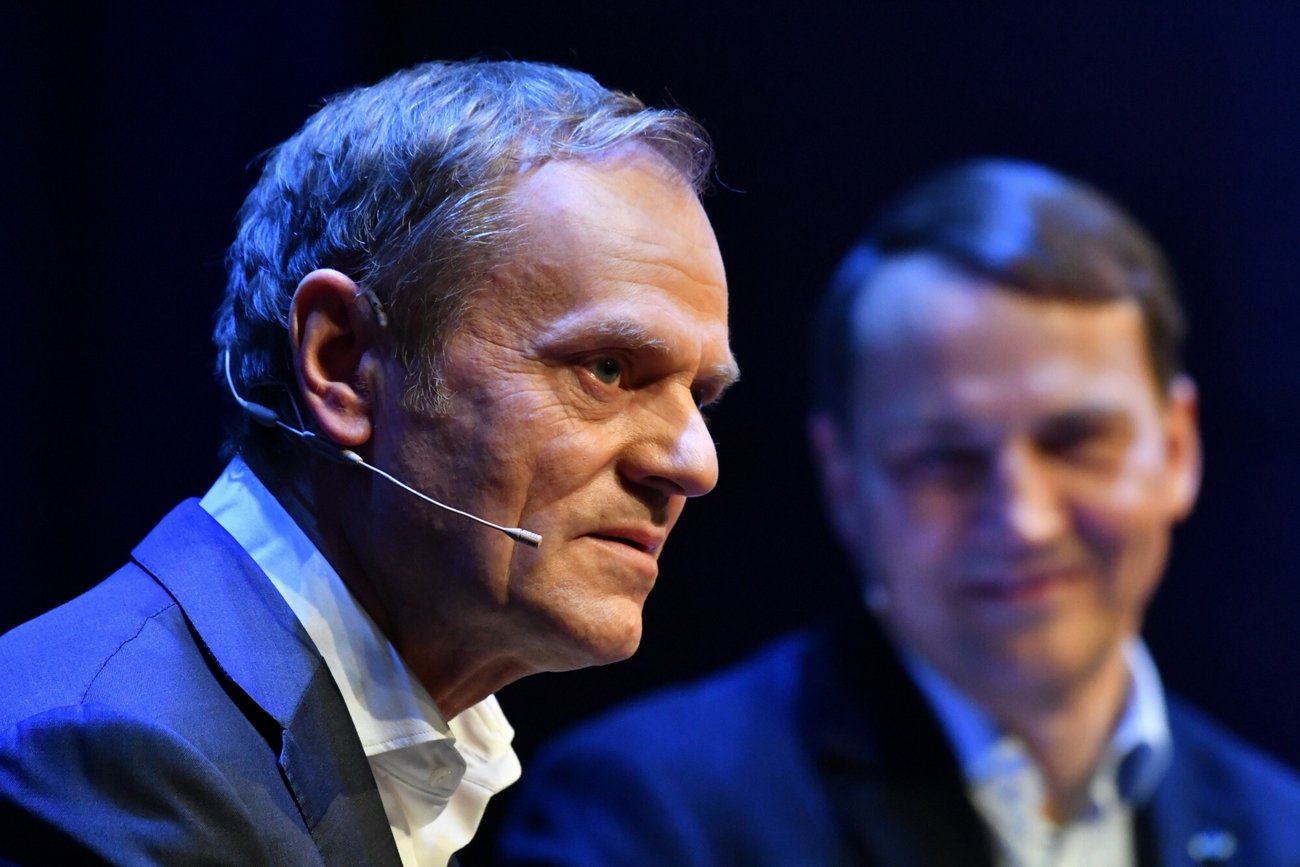 Donald Tusk i Radosław Sikorski rozmawiali o przyszłości Europy, a także prawie do aborcji dla Polek.