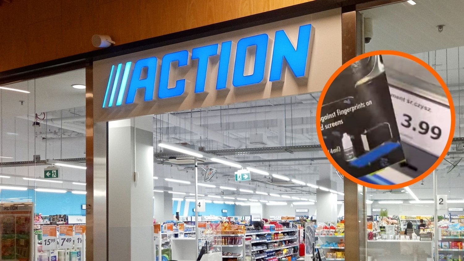 Action tanio rozwiązało problem brudnych ekranów. Hitowy gadżet za 4 złote