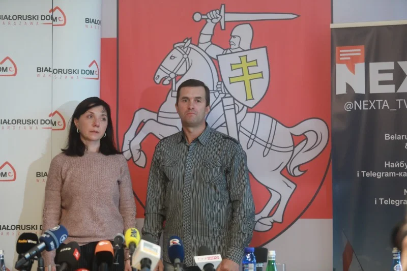 Rodzice Ramana Pratasiewicza. Wrocław: konferencja rodziców Pratasiewicza i Ciachnouskiej.