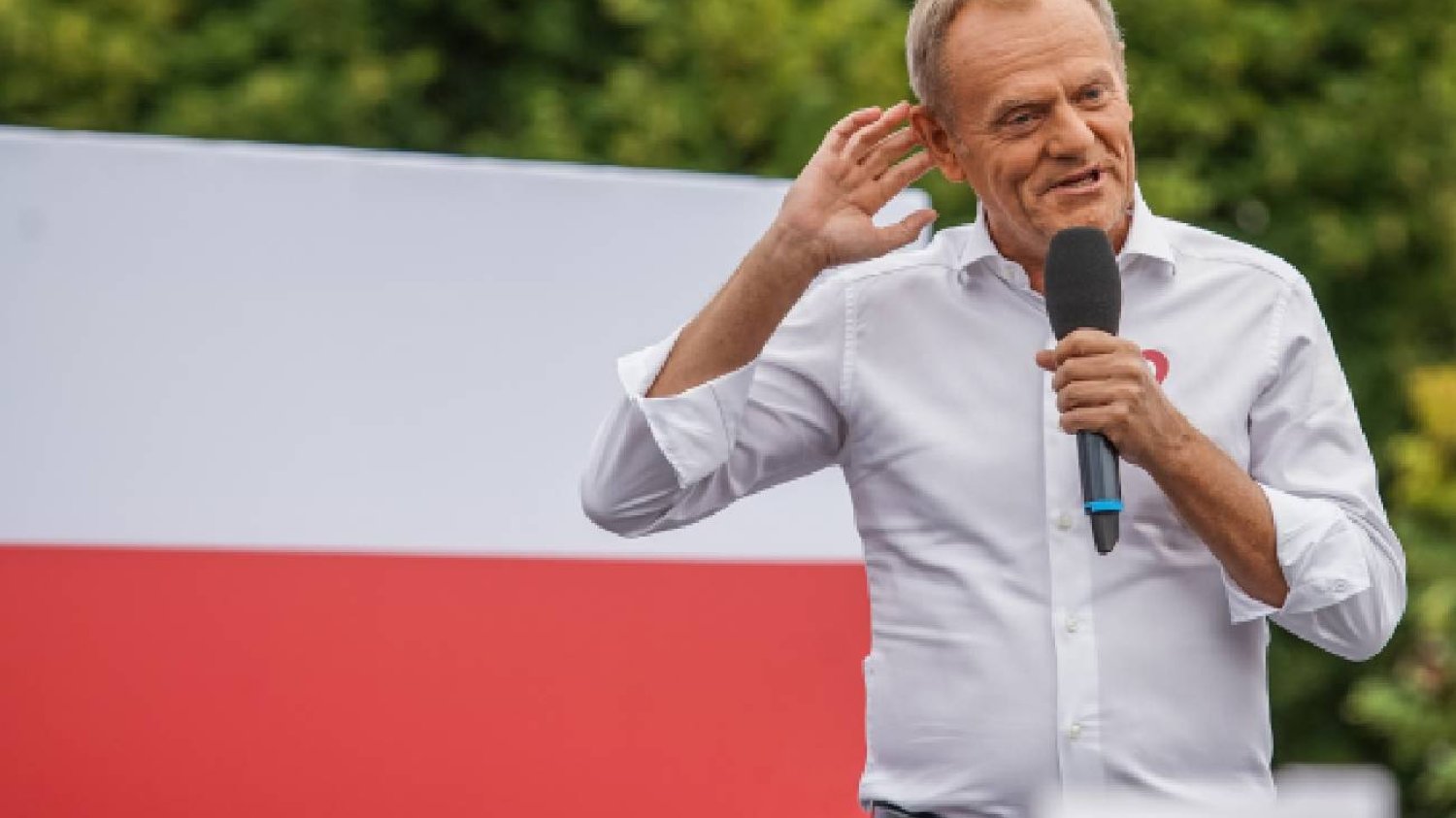 Tusk do Kaczyńskiego: "Boisz się debaty ze mną, to będziesz miał debatę z Giertychem".