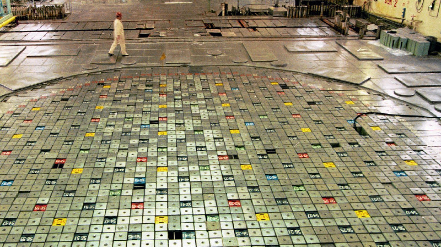 Reaktor w elektrowni jądrowej w Czarnobylu