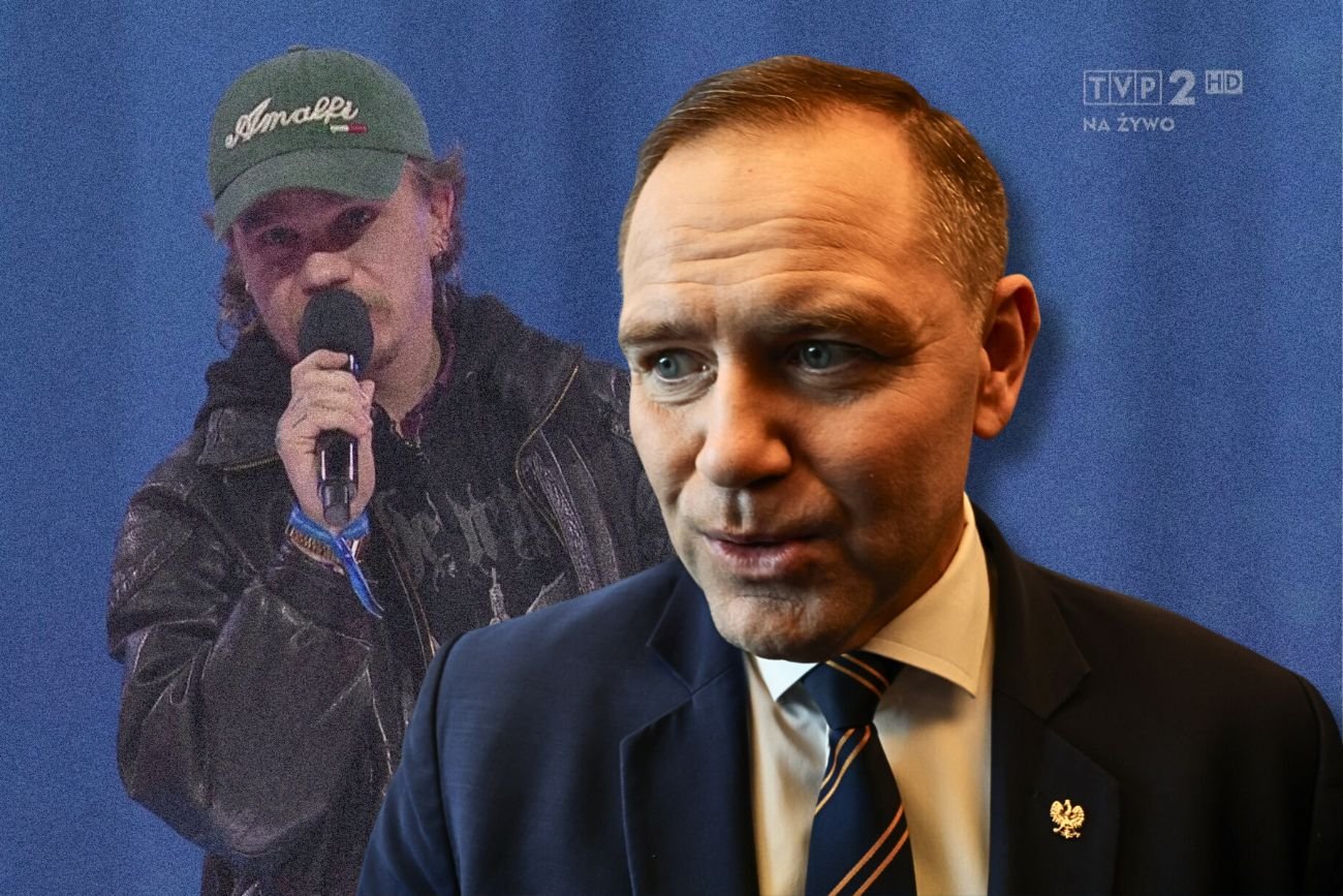 WaluśKraksaKryzys zakpił z Nawrockiego na gali Fryderyki. "Figa z makiem"