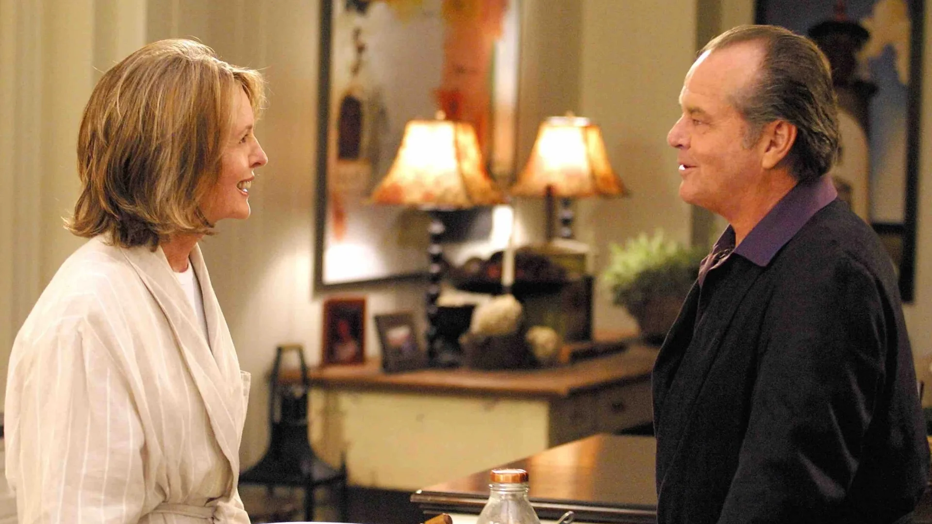 Diane Keaton i Jack Nicholson w filmie "Lepiej późno niż później"