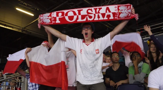 Patryk Chojnowski właśnie zdobył punkt warty złoty medal Paraolimpiady w Londynie! Polska publiczność szaleje!