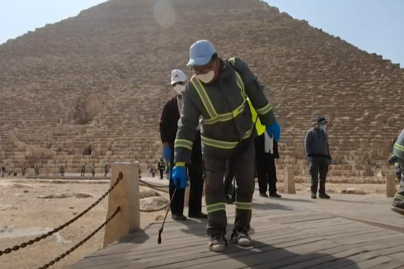 Najwięcej przypadków koronawirusa w Afryce potwierdzono w Egipcie.