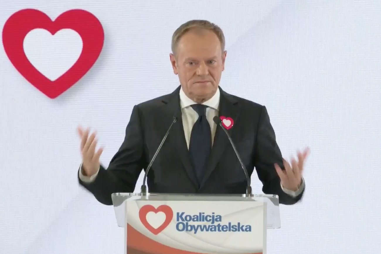 Donald Tusk przemawiał przed radą krajową PO.