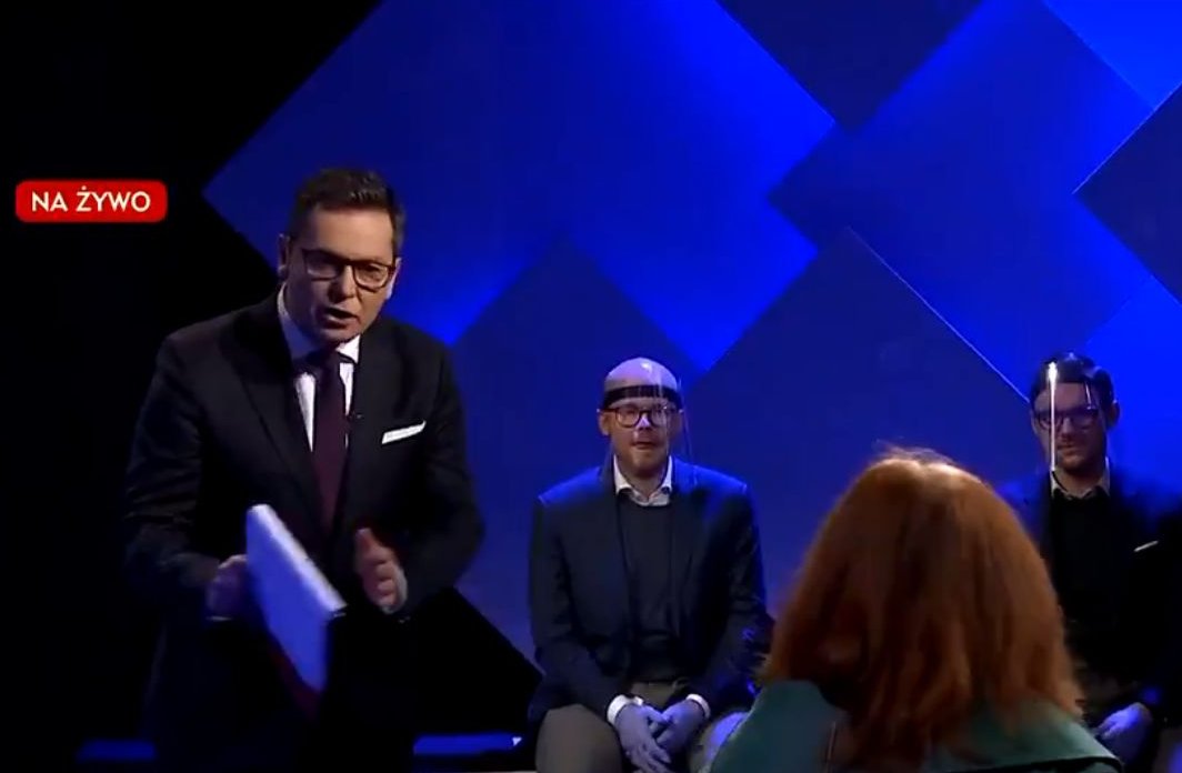 Małgorzata Prokop-Paczkowska z Lewicy wymownie skomentowała słowa Michała Adamczyka z TVP Info nt. rzekomej aborcji na życzenie.