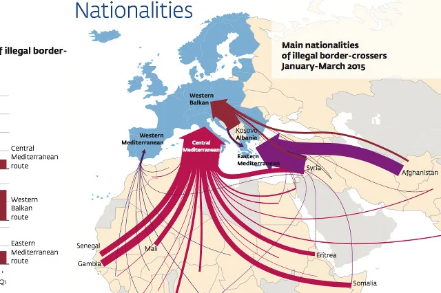 Skąd przychodzą i dokąd zmierzają imigranci