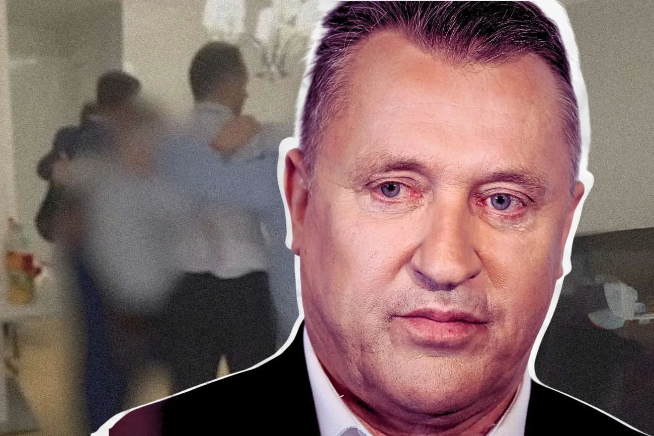Cezary Kulesza twierdził, że nie imprezował z PiS. Redakcja ujawniła filmik ze śpiewaniem "Barki" Filmik, na którym Prezes PZPN Cezary Kulesza śpiewa "Barkę" z m.in. Łukaszem Mejzą