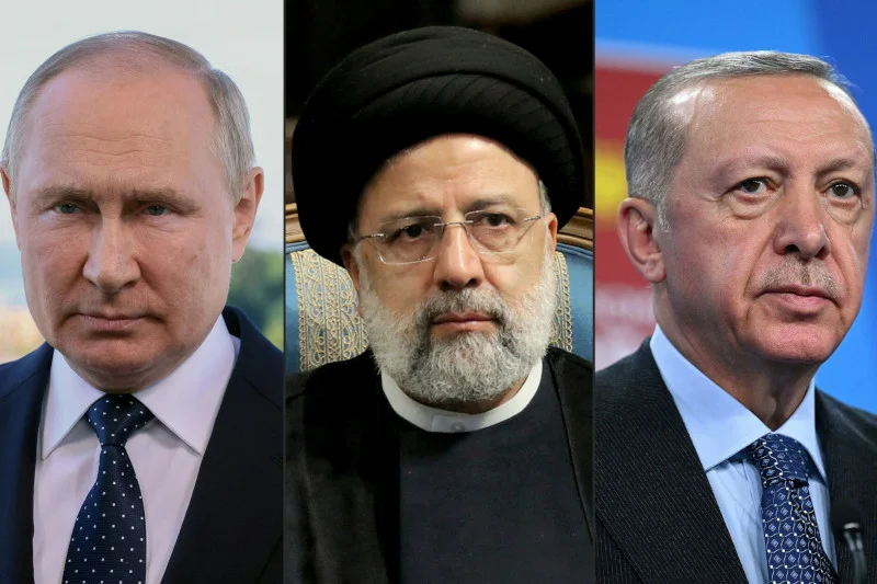 Putin wylądował w Teheranie. Trójstronne spotkanie z Erdoğanem i Raisim