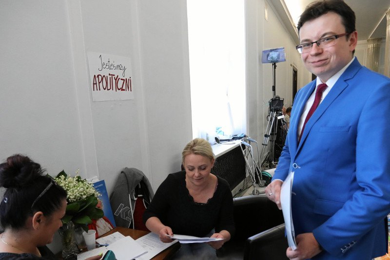 Mec. Jarosław Kaczyński jest pełnomocnikiem protestujących w Sejmie