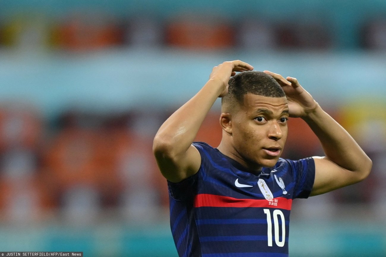 Kylian Mbappe nie mógł uwierzyć, że zmarnował ostatni w serii rzut karny