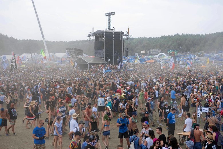Na terenie festiwalu Pol'and'Rock znaleziono zwłoki mężczyzny.