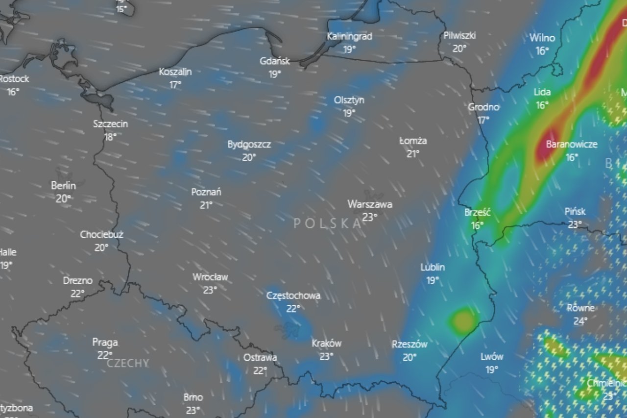 Powoli w Polsce będzie robić się chłodniej
