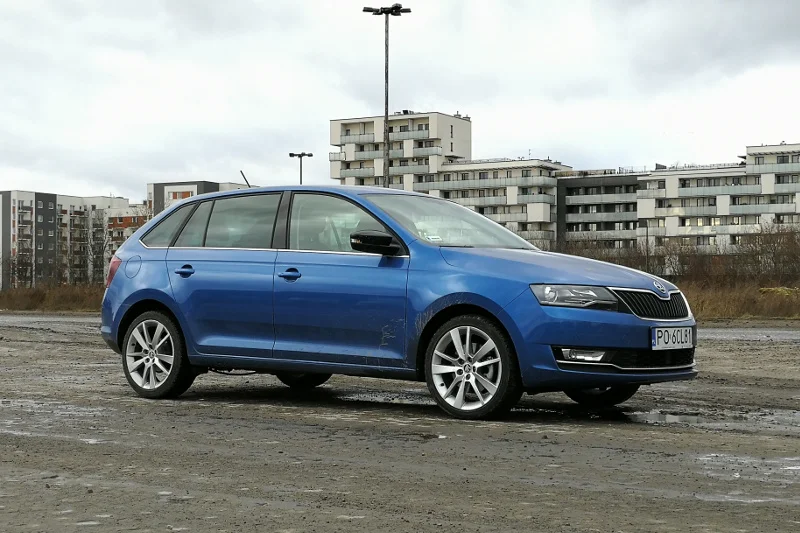 Testowany model Skody Rapid był bogato wyposażony.