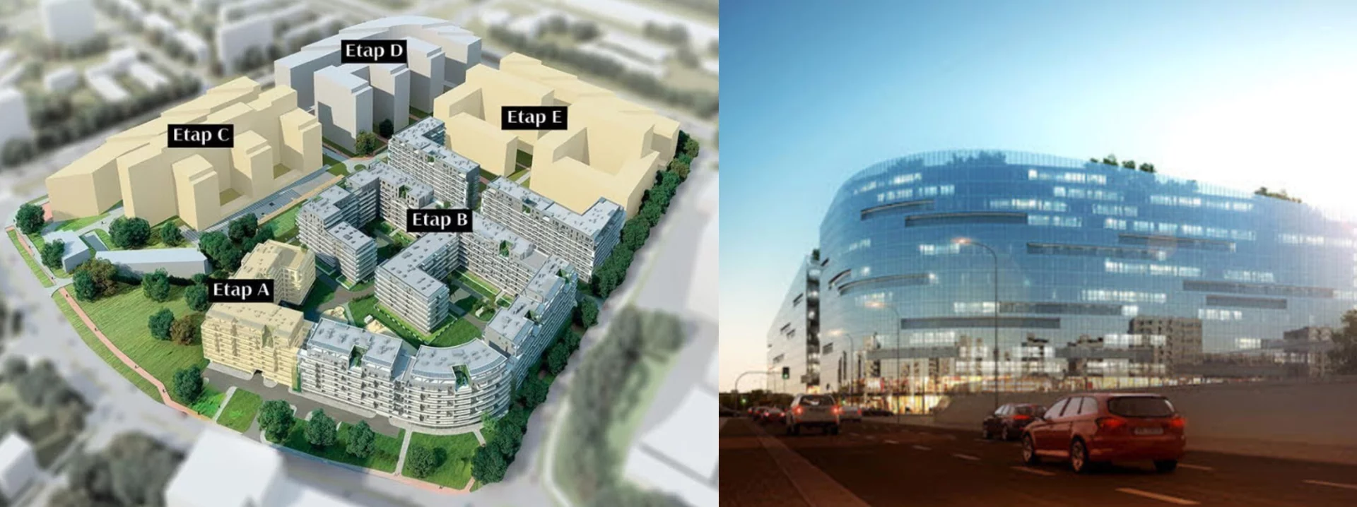 Plan osiedla Bliska Wola i pierwotny plan zabudowy rogu (dzięki uprzejmości jednego z mieszkańców)