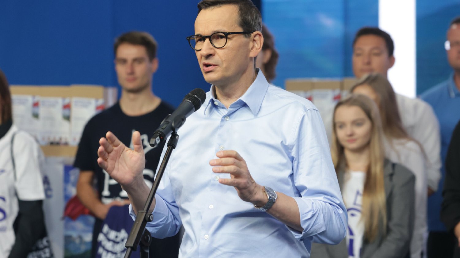 Trzaskowski zamiast Tuska? Morawiecki mówi o planach KO.