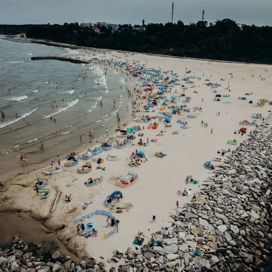 Plaża Dubaj.