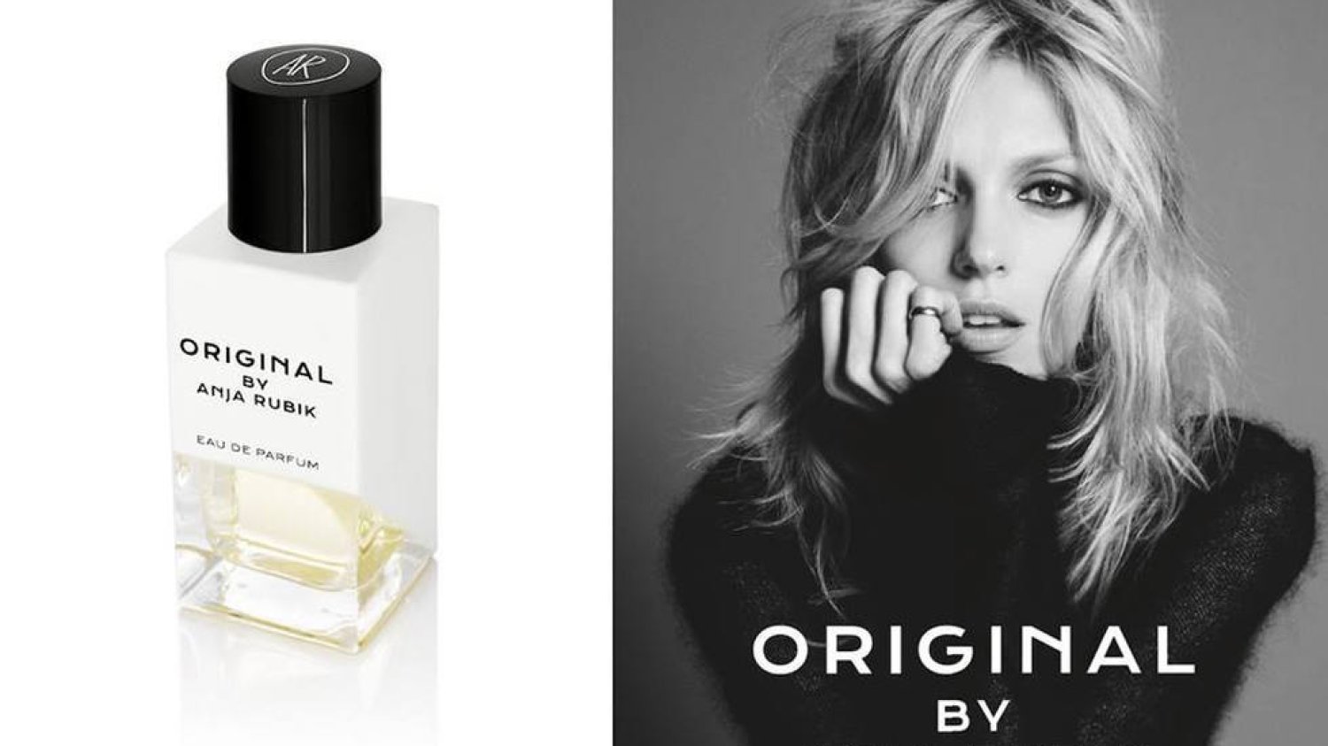 Najnowsze dzieło Anji Rubik - perfumy Original by Anja Rubik