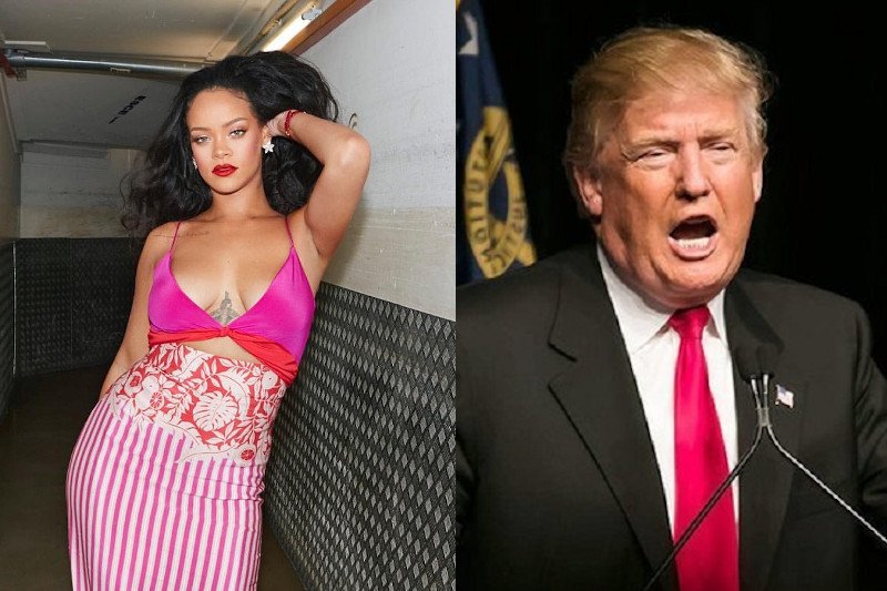 Rihanna odpowiedziała na wpis Donalda Trumpa po ataku w Teksasie.