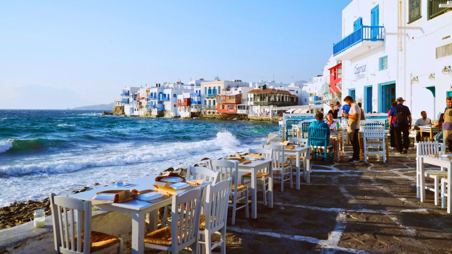 Mykonos z wolnymi pokojami w szczycie sezonu turystycznego.