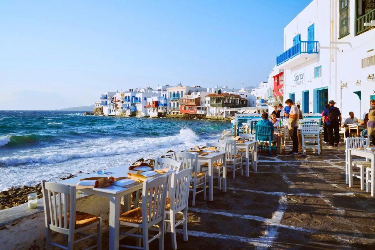 Mykonos z wolnymi pokojami w szczycie sezonu turystycznego.