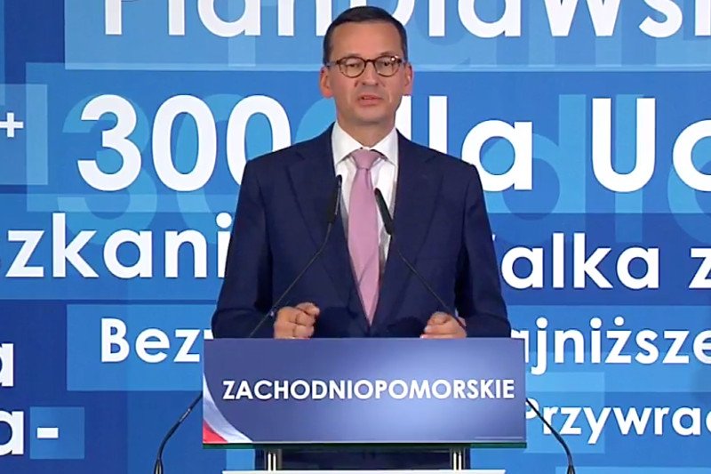 Mateusz Morawiecki na konwencji PiS w Szczecinie opowiedział żart o Donaldzie Tusku.