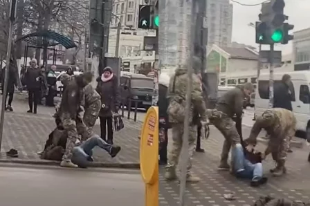 Do sieci trafiło nagranie z udziałem ukraińskich żołnierzy.