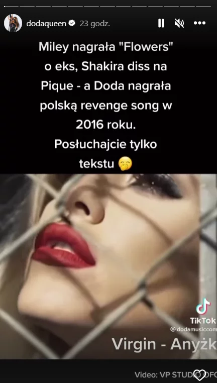 Doda jak Shakira i Miley zemściła się na byłym w piosence. O kim śpiewała?