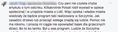 Komentarz internauty.