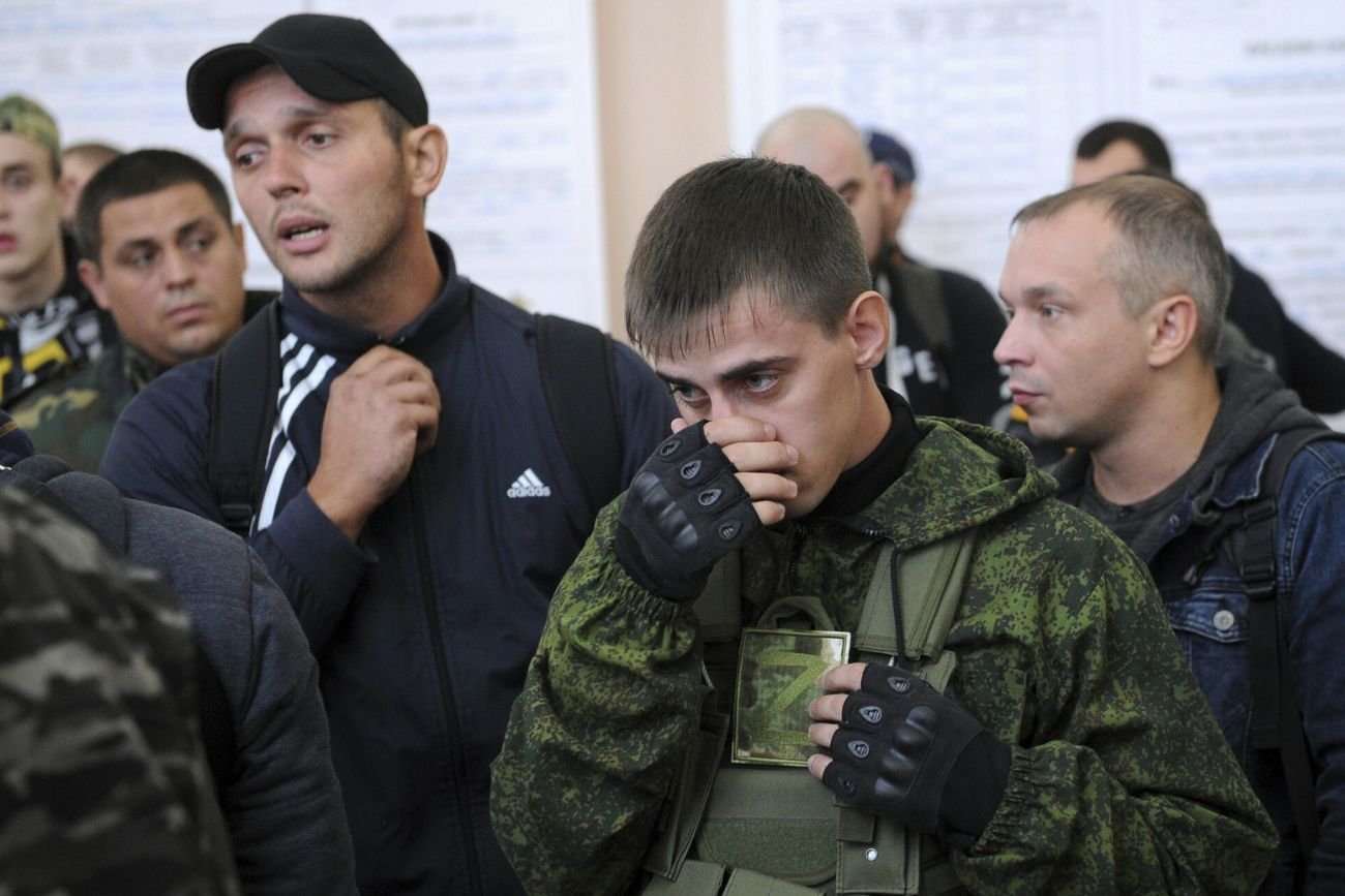 Mobilizacja wojskowa w Rosji.