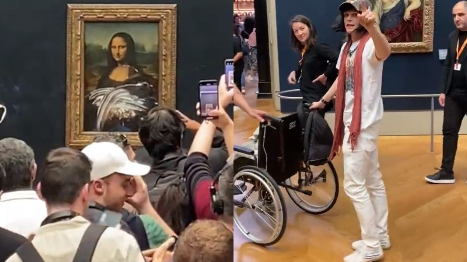 Artysta-aktywista rzucił tortem w Mona Lisę. Dlaczego to zrobił?