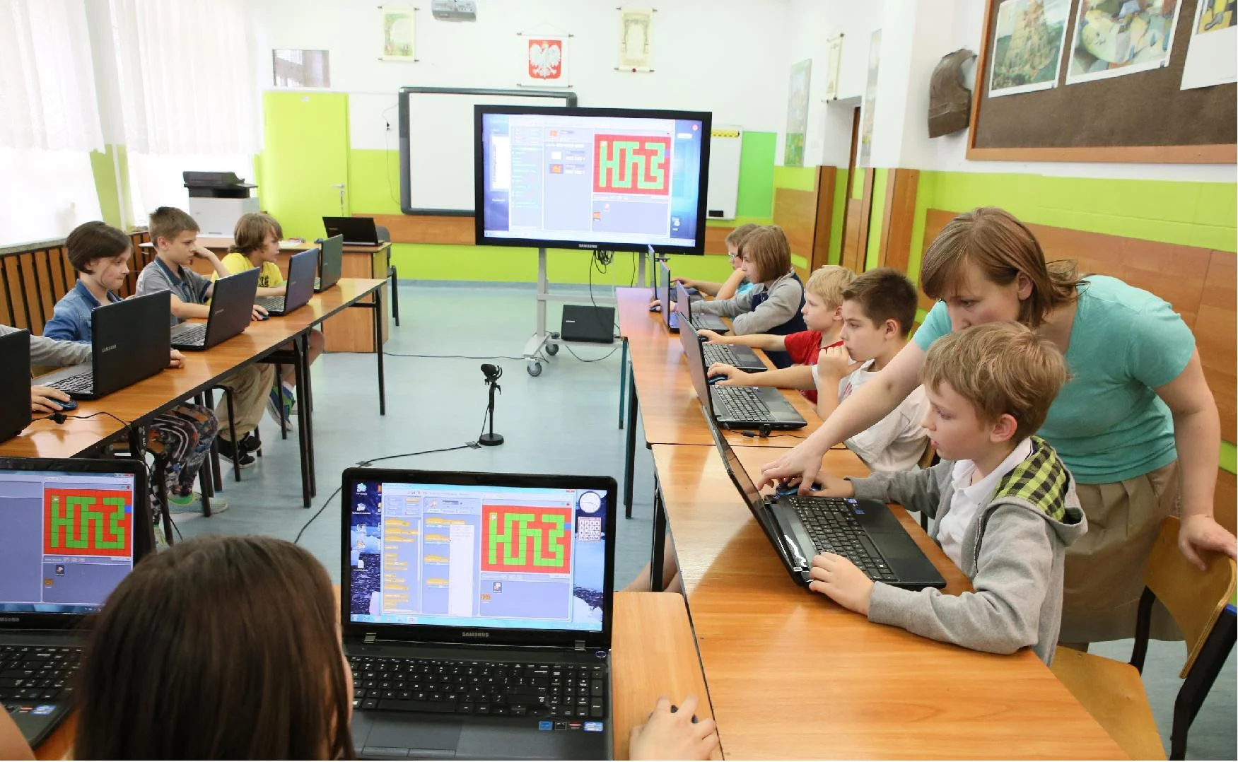 Uczniowie 34 polskich szkół podstawowych przez 3 miesiące uczyło się programować.