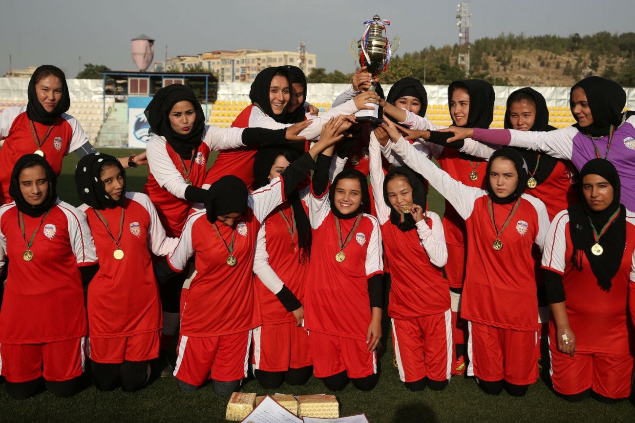 Kabul Club. Żeńska drużyna piłkarska, która triumfowała w 21-dniowej lidze Afganistanu w 2017 roku